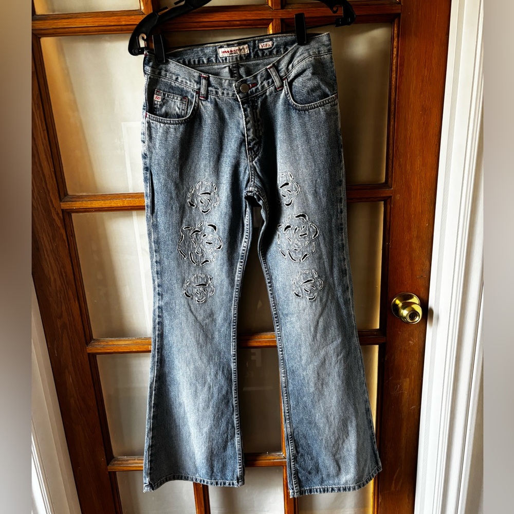 Miss Sixty Low Rise Flared Jeans